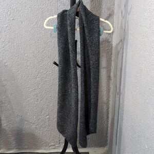 Calvin Klein Charcoal Knit Scarf